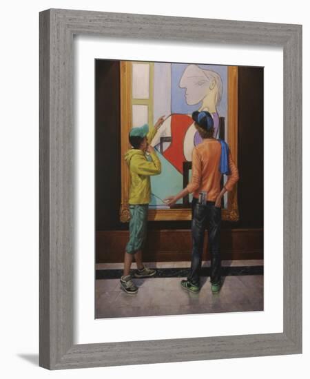 Kids-Michael Jackson-Framed Giclee Print