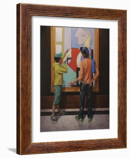 Kids-Michael Jackson-Framed Giclee Print