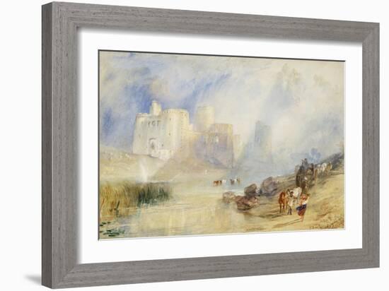 Kidwelly Castle, Carmarthenshire-J. M. W. Turner-Framed Giclee Print