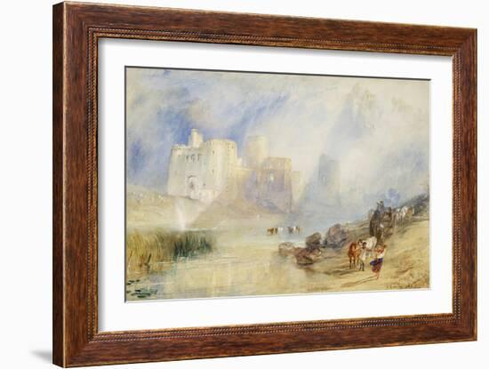 Kidwelly Castle, Carmarthenshire-J. M. W. Turner-Framed Giclee Print