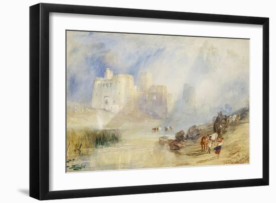 Kidwelly Castle, Carmarthenshire-J. M. W. Turner-Framed Giclee Print