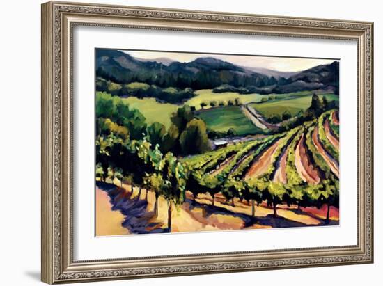 Kieken Vineyard-Janet Vanderhoof-Framed Giclee Print