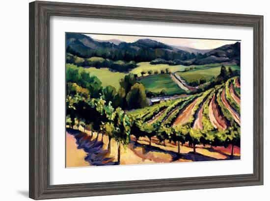 Kieken Vineyard-Janet Vanderhoof-Framed Giclee Print