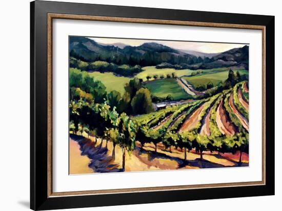 Kieken Vineyard-Janet Vanderhoof-Framed Giclee Print