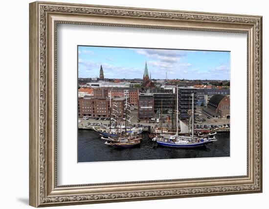 Kiel, Baltic Sea, Schleswig-Holstein, Germany, Europe-Hans-Peter Merten-Framed Photographic Print