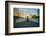 Kiener Plaza - "The Runner" in water fountain in front of historic Old Court House and Gateway A...-null-Framed Photographic Print