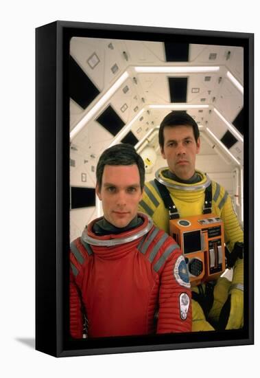 Kier Dullea and Gary Lockwood in Publicity Still from Motion Picture "2001: A Space Odyssey"-Dmitri Kessel-Framed Premier Image Canvas