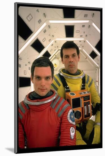 Kier Dullea and Gary Lockwood in Publicity Still from Motion Picture "2001: A Space Odyssey"-Dmitri Kessel-Mounted Photographic Print