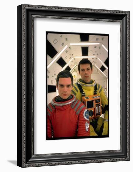 Kier Dullea and Gary Lockwood in Publicity Still from Motion Picture "2001: A Space Odyssey"-Dmitri Kessel-Framed Photographic Print