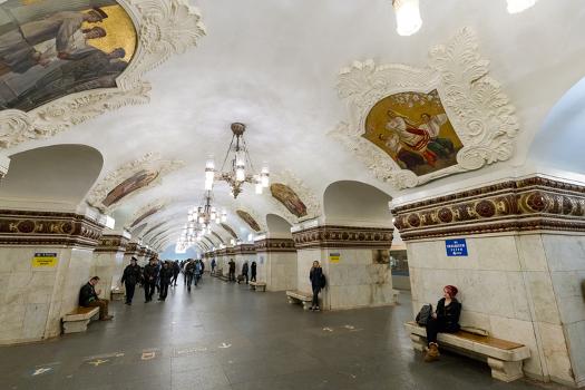 Kiev Metro Station, Moscow, Russia, Europe' Photographic Print - Miles  Ertman | Art.com