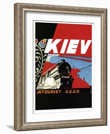 Kiev-Vintage Apple Collection-Framed Giclee Print