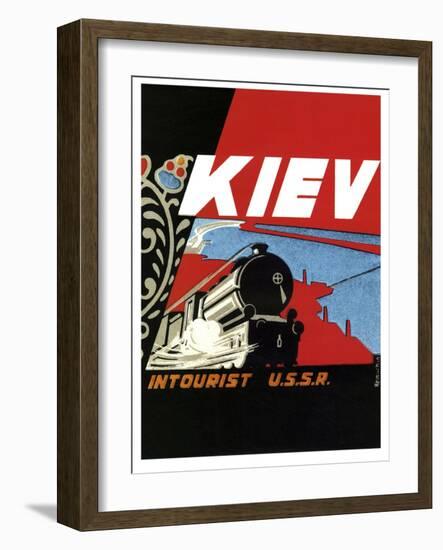 Kiev-Vintage Apple Collection-Framed Giclee Print