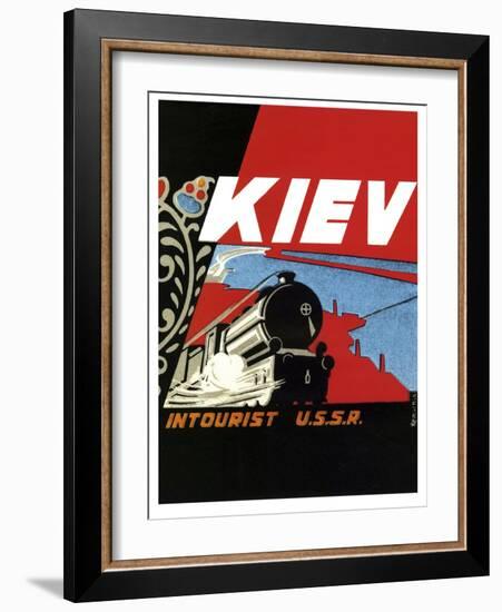 Kiev-Vintage Apple Collection-Framed Giclee Print