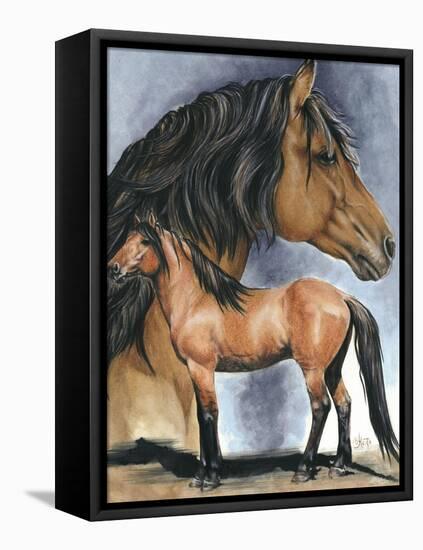 Kiger Mustang-Barbara Keith-Framed Premier Image Canvas