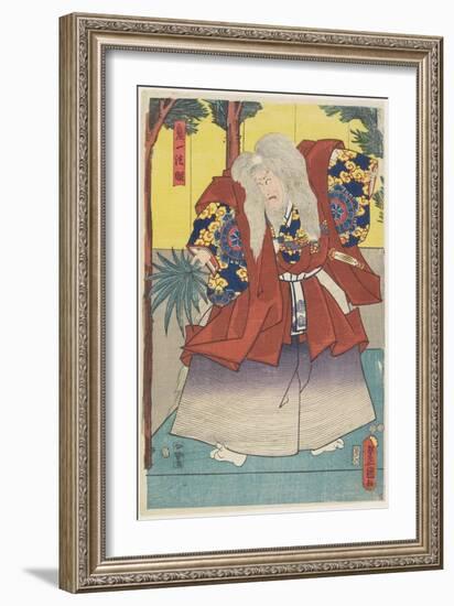 Kiichi Ho Gen, 1847-1852-Utagawa Kunisada-Framed Giclee Print