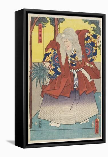 Kiichi Ho Gen, 1847-1852-Utagawa Kunisada-Framed Premier Image Canvas