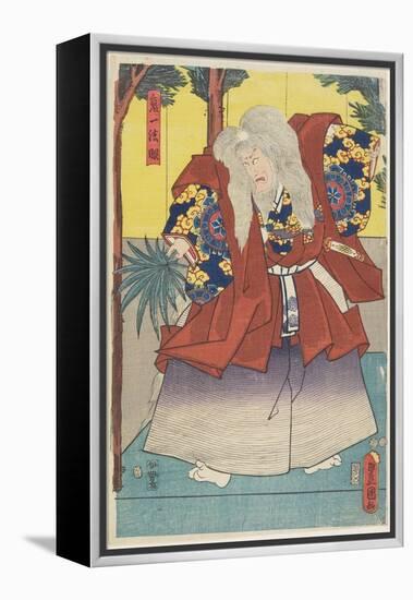 Kiichi Ho Gen, 1847-1852-Utagawa Kunisada-Framed Premier Image Canvas