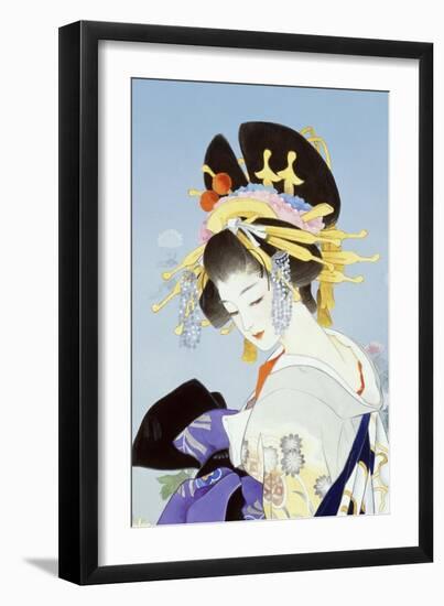 Kiku 12962 Crop 2-Haruyo Morita-Framed Art Print