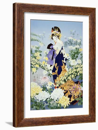 Kiku-Haruyo Morita-Framed Art Print