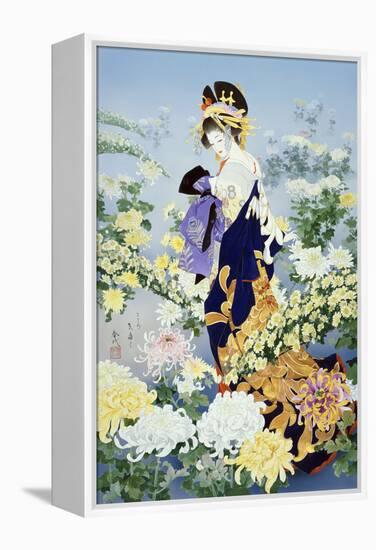 Kiku-Haruyo Morita-Framed Stretched Canvas