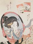 Seated Courtesan-Kikugawa Toshinobu Eizan-Mounted Giclee Print