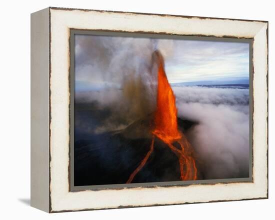 Kilauea Erupting-Douglas Peebles-Framed Premier Image Canvas