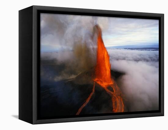 Kilauea Erupting-Douglas Peebles-Framed Premier Image Canvas