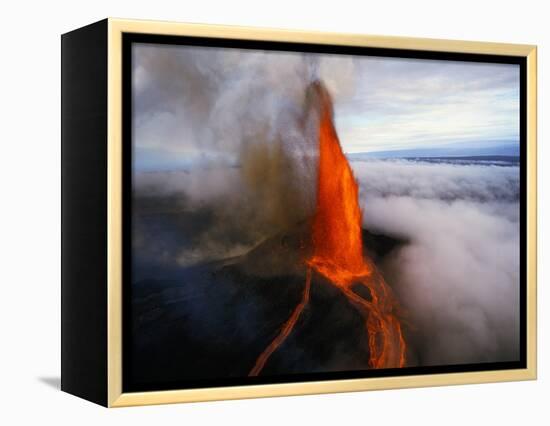 Kilauea Erupting-Douglas Peebles-Framed Premier Image Canvas