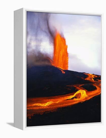 Kilauea Erupting-Douglas Peebles-Framed Premier Image Canvas