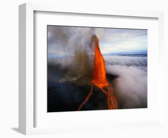 Kilauea Erupting-Douglas Peebles-Framed Photographic Print