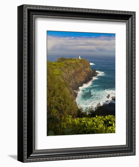 Kilauea Lighthouse, Kauai, Hawaii, USA-Fred Lord-Framed Photographic Print