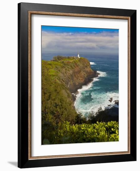 Kilauea Lighthouse, Kauai, Hawaii, USA-Fred Lord-Framed Photographic Print
