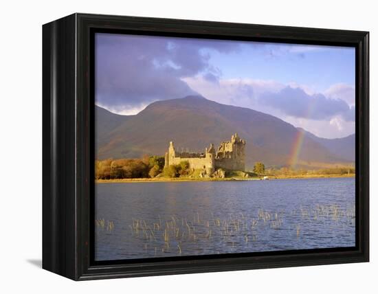 Kilchurn Castle and Loch Awe, Highlands Region, Scotland, UK, Europe-Gavin Hellier-Framed Premier Image Canvas