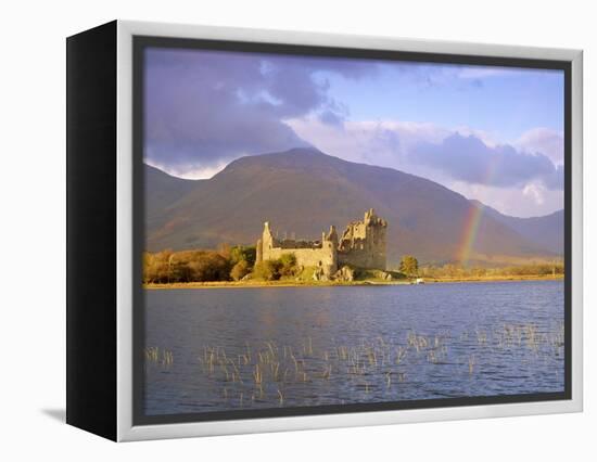 Kilchurn Castle and Loch Awe, Highlands Region, Scotland, UK, Europe-Gavin Hellier-Framed Premier Image Canvas