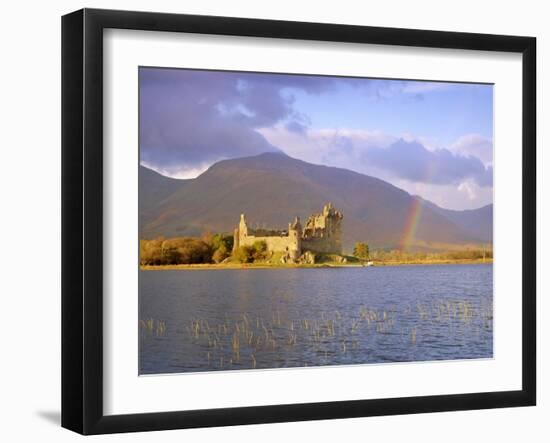 Kilchurn Castle and Loch Awe, Highlands Region, Scotland, UK, Europe-Gavin Hellier-Framed Photographic Print