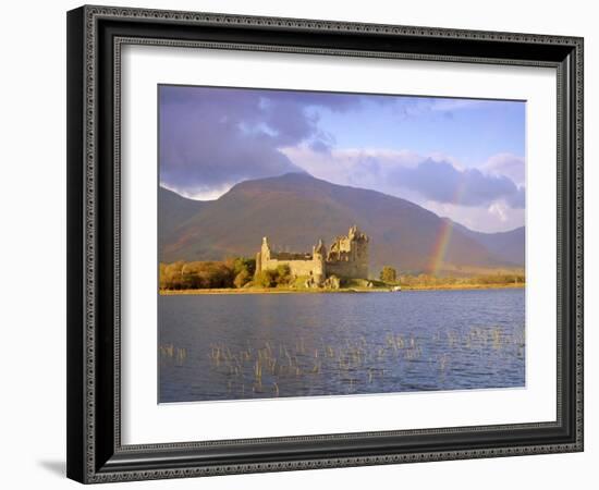 Kilchurn Castle and Loch Awe, Highlands Region, Scotland, UK, Europe-Gavin Hellier-Framed Photographic Print