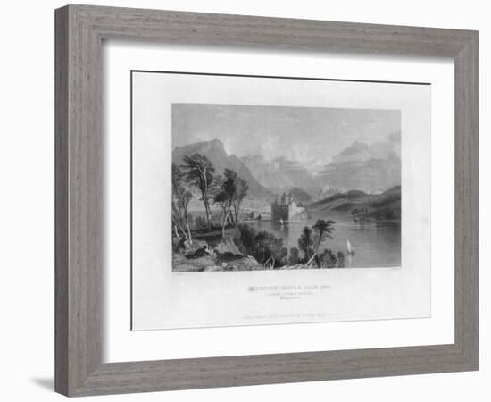 Kilchurn Castle, Loch Awe, Looking Towards Dalmally, Argyleshire, 19th Century-Thomas Barber-Framed Giclee Print