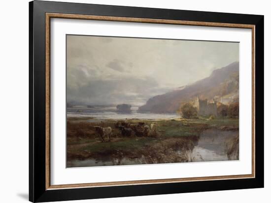 Kilchurn Castle, Lock Awe, 1879-David Farquharson-Framed Giclee Print