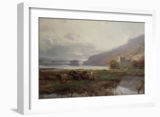 Kilchurn Castle, Lock Awe, 1879-David Farquharson-Framed Giclee Print