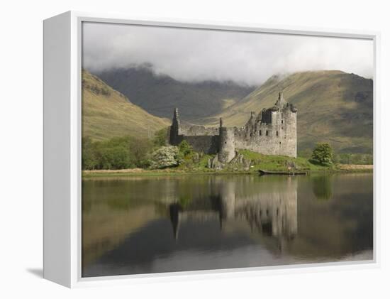 Kilchurn Castle, Near Loch Awe, Highlands, Scotland, United Kingdom, Europe-Richard Maschmeyer-Framed Premier Image Canvas