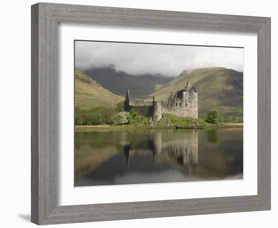 Kilchurn Castle, Near Loch Awe, Highlands, Scotland, United Kingdom, Europe-Richard Maschmeyer-Framed Photographic Print