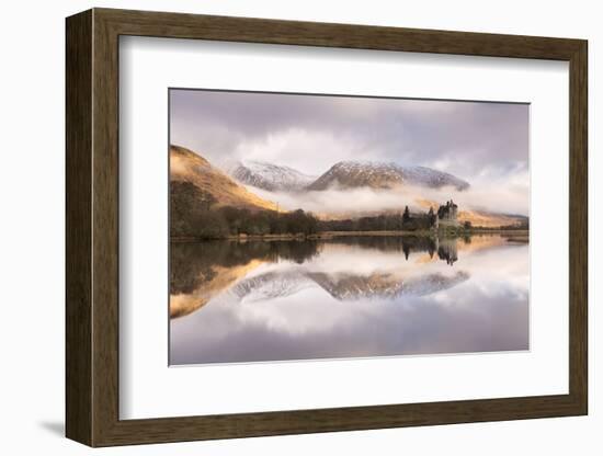 Kilchurn Castle, ruin on rocky peninsula, Argyll & Bute, Scotland-Ross Hoddinott-Framed Photographic Print