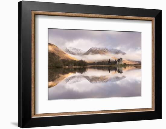 Kilchurn Castle, ruin on rocky peninsula, Argyll & Bute, Scotland-Ross Hoddinott-Framed Photographic Print