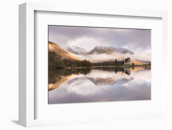 Kilchurn Castle, ruin on rocky peninsula, Argyll & Bute, Scotland-Ross Hoddinott-Framed Photographic Print