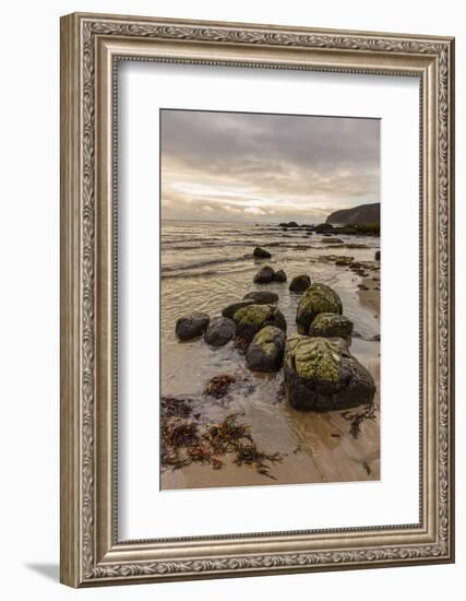 Kildonan shore, Isle of Arran, North Ayrshire, Scotland, United Kingdom, Europe-Gary Cook-Framed Photographic Print