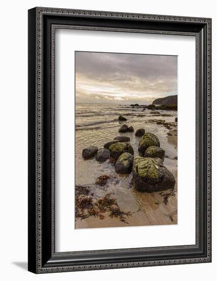 Kildonan shore, Isle of Arran, North Ayrshire, Scotland, United Kingdom, Europe-Gary Cook-Framed Photographic Print