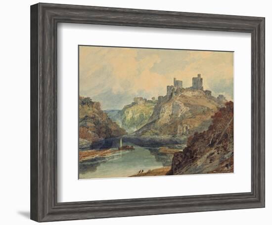 Kilgarran Castle, C.1798-J. M. W. Turner-Framed Giclee Print