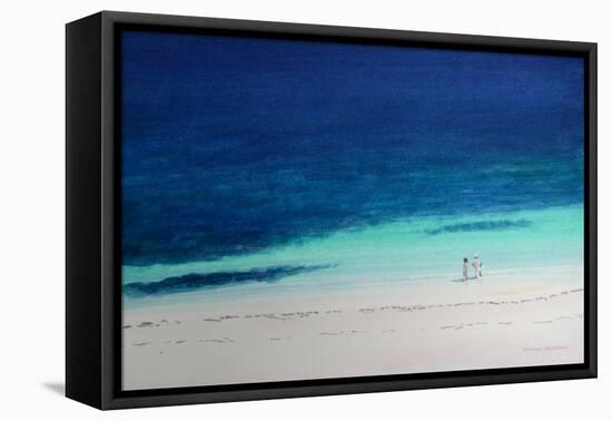 Kilifi Beach-Lincoln Seligman-Framed Premier Image Canvas