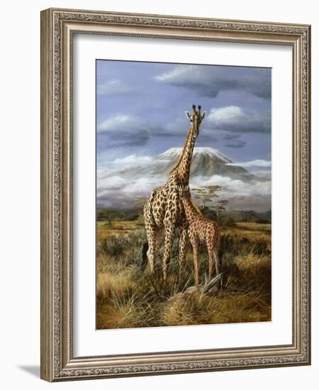 Kilimanjaro Pair-Trevor V. Swanson-Framed Giclee Print