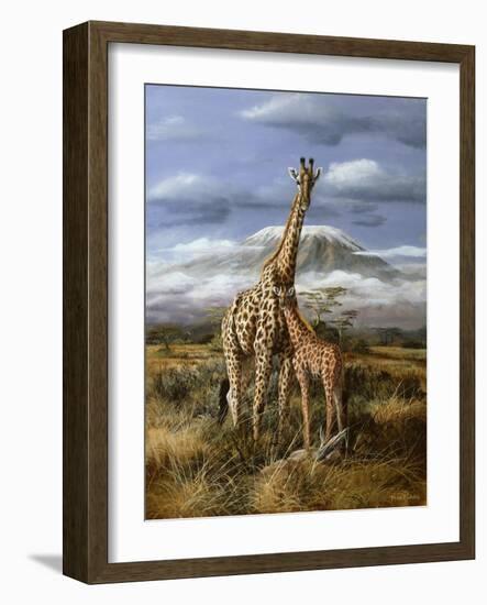 Kilimanjaro Pair-Trevor V. Swanson-Framed Giclee Print